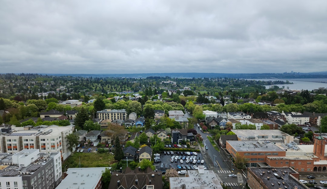 Seattle residential neighborhood street view King County WA